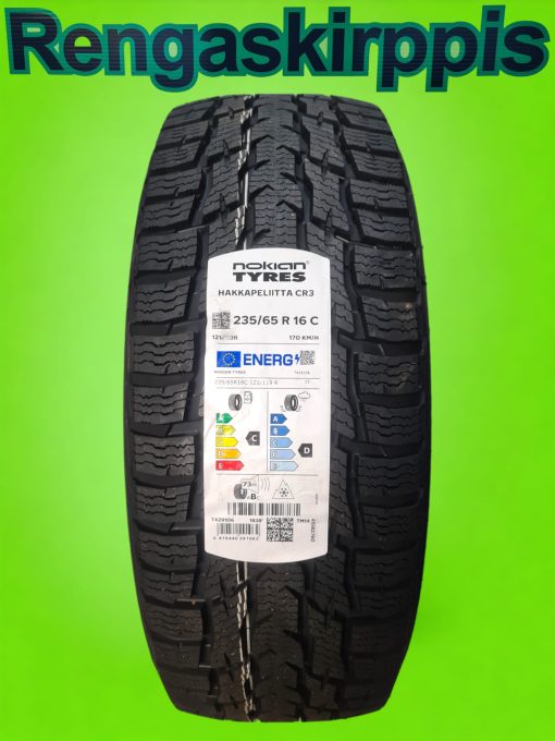 235/65R16C Nokian HKPL CR3 121/119R  C,E 73dB/kitka