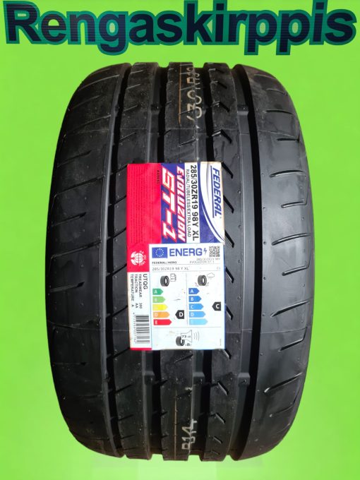 285/30R19 Federal Evoluzion St-1 98Y XL D,C 73dB/kesä