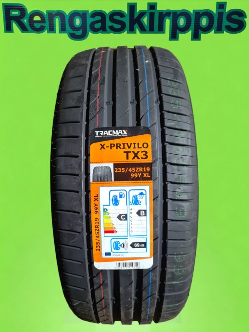 235/45R19 Tracmax X-privilo Tx3 99Y XL F B /kesä