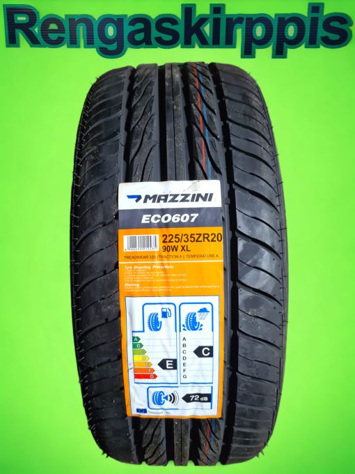 225/35R20 Mazzini Eco607 90W XL  D,B 71dB/kesä