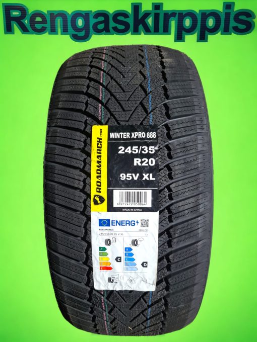 245/35R20 Roadmarch WinterXpro 888  95V C,D 70dB/kitka