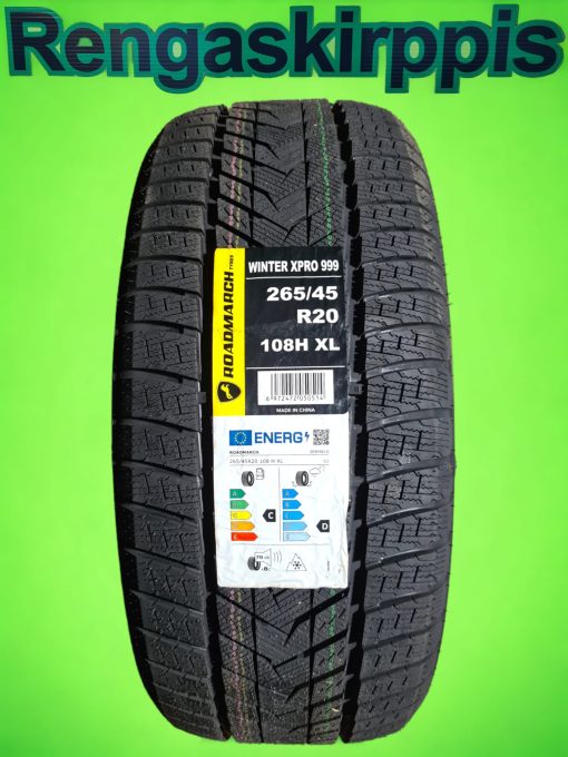 265/45R20 Roadmarch WinterXpro 888  108H XL  C,D 70dB/kitka
