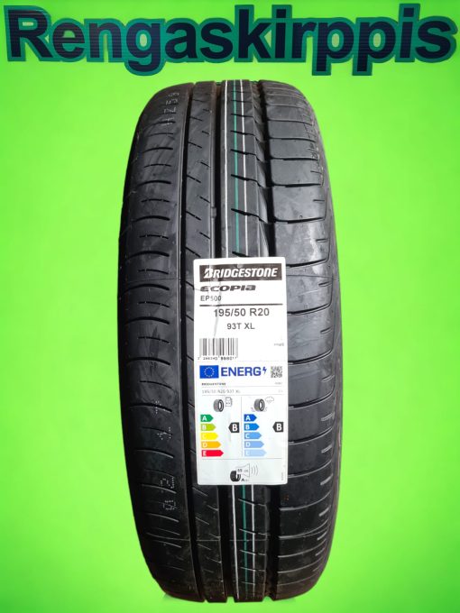 195/50R20 Bridgestone Ecopia Ep500 93T XL F,B 69dB/kesä