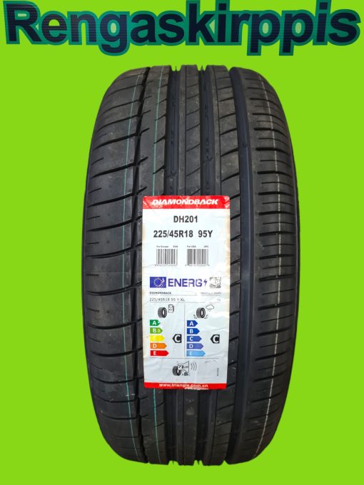 225/45R18 Diamondback  DH201 95Y C,C 72dB/kesä
