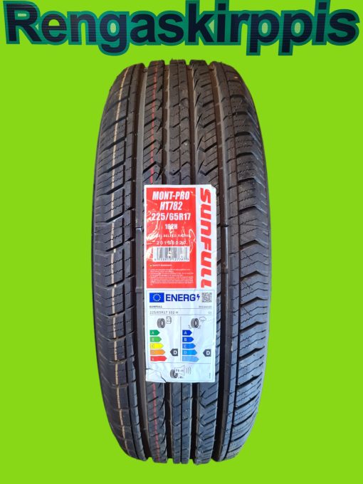 225/65R17 Sunfull Mont-Pro HT782 102H E,E 71dB/kesä