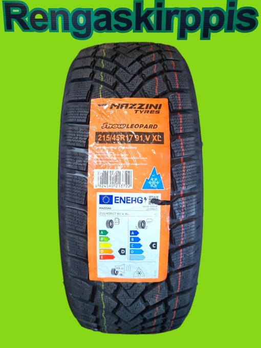 215/45R17 Mazzini Snowleopard 91V XL  E,C 72dB/kitka