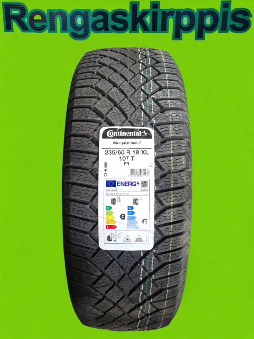 235/60R18 Continental Viking Contact 7 107T XL C ,D 72dB / kitka