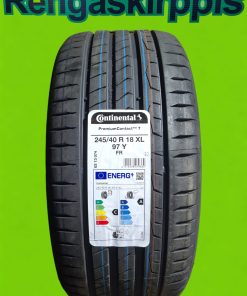 245/40R18 Continental PremiumContact 7 97Y XL C,A 72dB/kesä