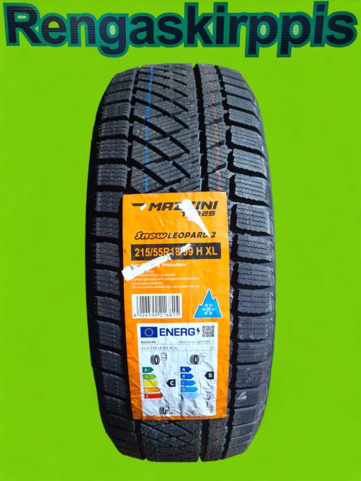 215/55R18 Mazzini SnowLeopard 2 99H C,B 72dB/kitka
