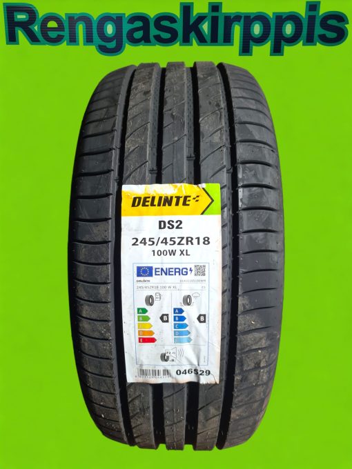 245/45R18 Delinte DS2  100W  XL  B,B 72dB/kesä