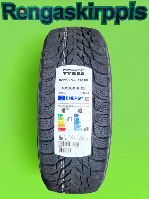 185/60R15 Nokian HKPL R3 88R XL/kitka