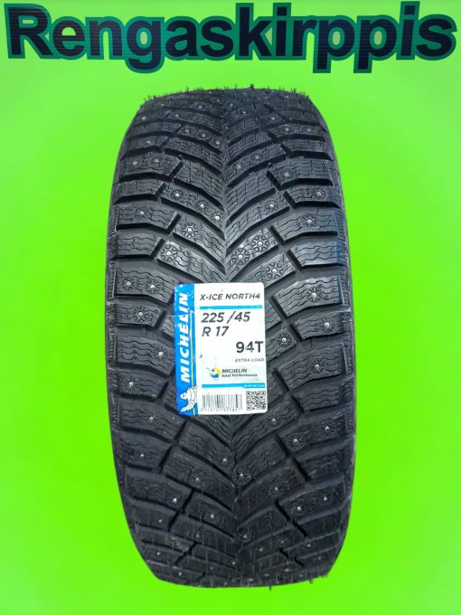 225/45R17 Michelin X-Ice North 4 94T XL / nasta