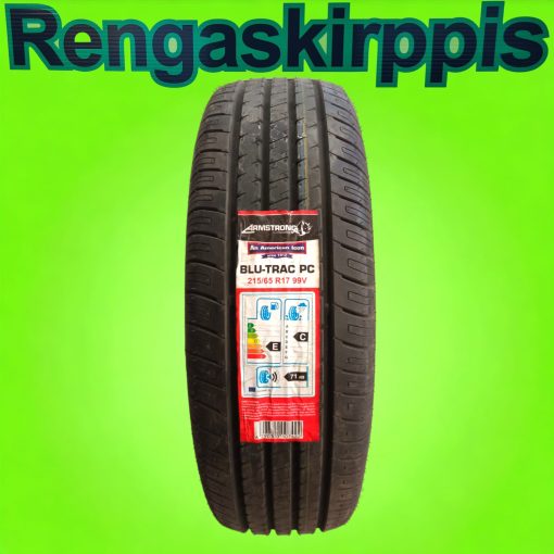 215/65R17 Armstrong Blu-trac Pc 99V E,C 71dB/kesä
