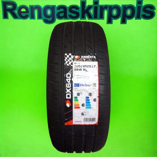 205/45R17 Davanti Dx640 88W XL D,B 69dB / kesä