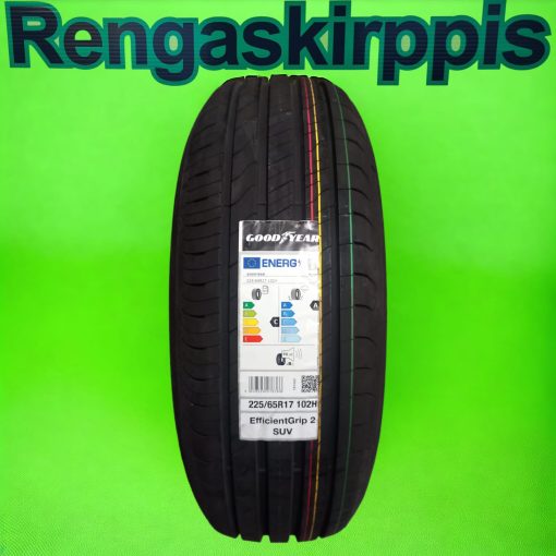 225/65R17 Goodyear EfficientGrip 2 SUV 102H  C,A 70dB/kesä