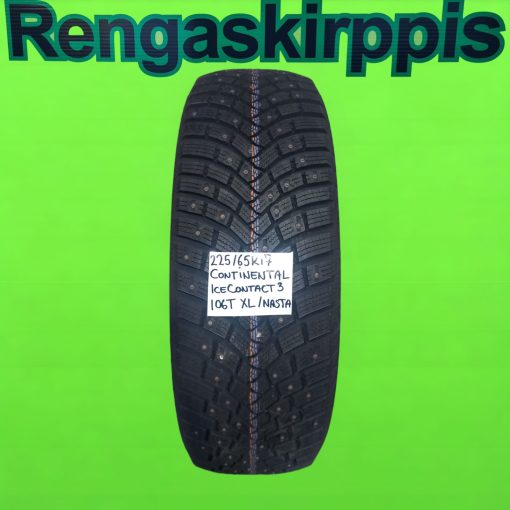 225/65R17 Continental IceContact3 106T XL /nasta