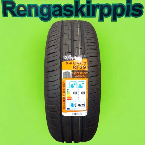 215/65R15C Tracmax X-Privilo RF19 104/102T C,C 71dB/kesä