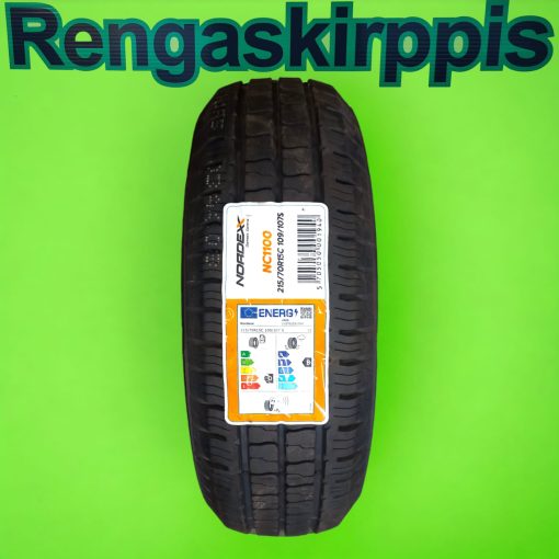 215/70R15C Nordexx NC1100 109/107S E,B 71dB/kesä