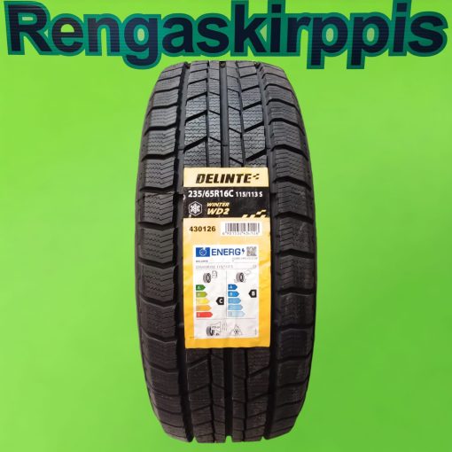235/65R16C Delinte Winter WD2 115/113S C,B 73dB/kitka