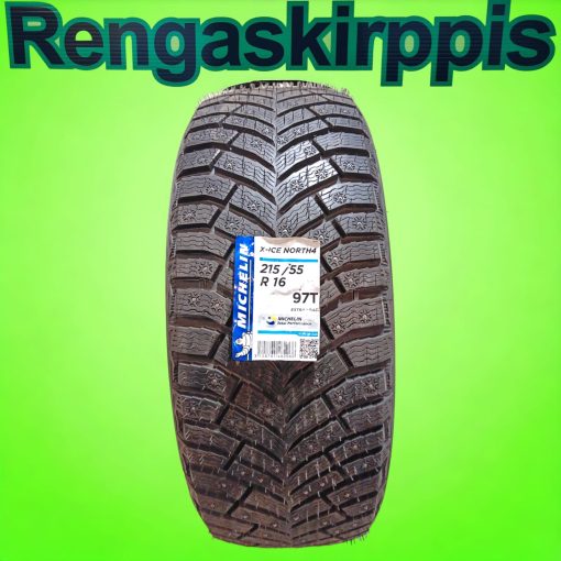 215/55R16 Michelin X-Ice North 4 97T XL / nasta+
