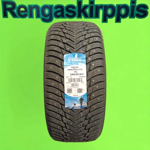 245/45R17 Nokian Hakkapeliitta 10  99T XL /nasta