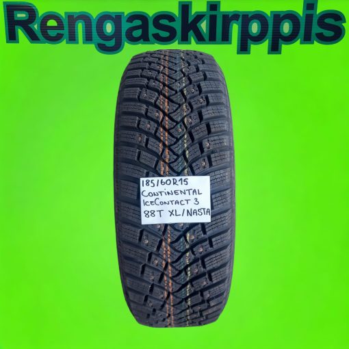 185/60R15 Continental IceContact 3 88T XL / nasta
