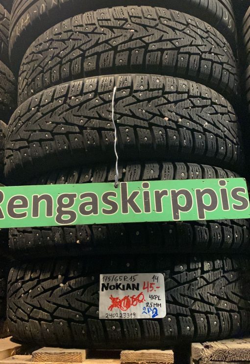 175/65R15 Nokian nasta 8,5mm / 2P2