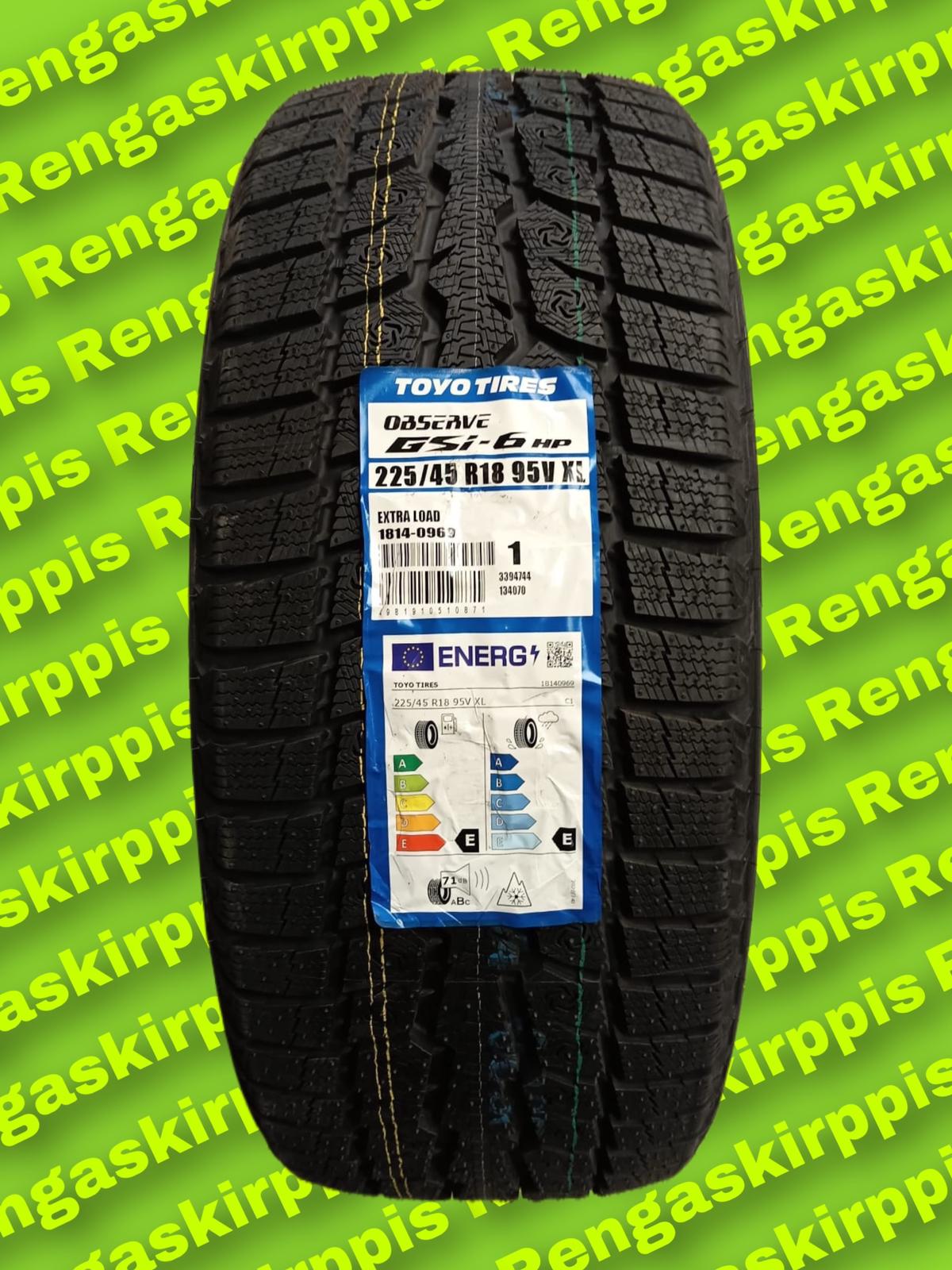4Y-89) 冬225/45R18 TOYO Observe GIZ2 2021年 8.5分山以上 2本