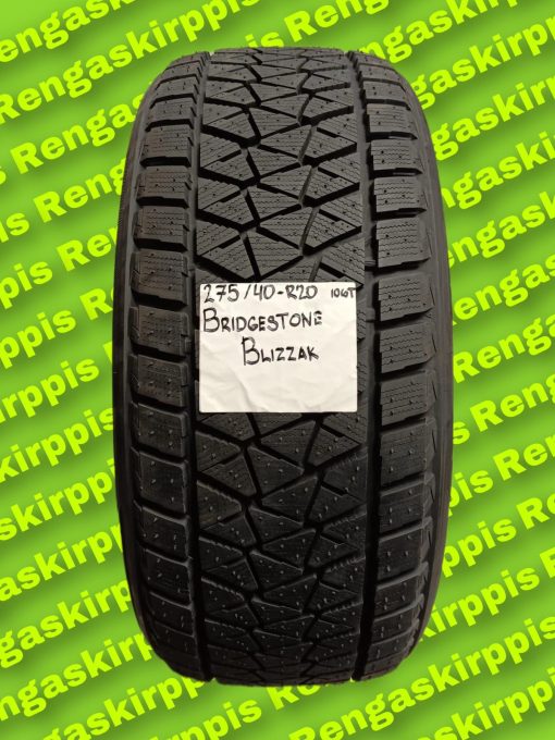 275/40R20 Bridgestone Blizzak DM-V2 106T XL  F,F 73dB/kitka
