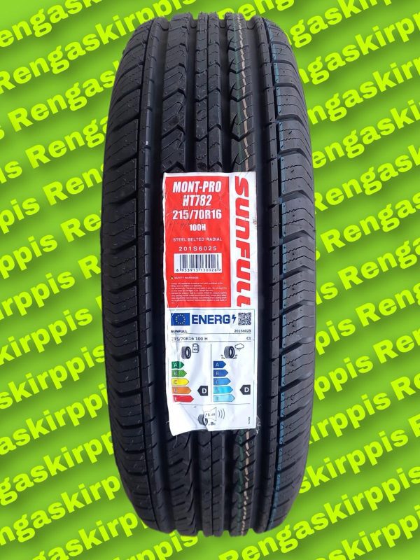 215/70R16 Sunfull Mont-Pro HT-782 100H D,D 71dB/kesä