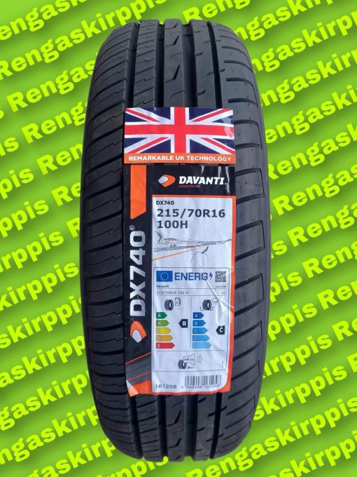 215/70R16 Davanti DX740 100H B,C 69dB/kesä