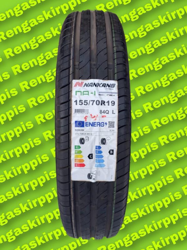 155/70R19 Nankang Na-1  C,B 70dB/kesä