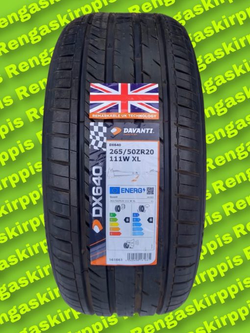 265/50R20 Davanti DX640 111W XL B,B 70dB/kesä