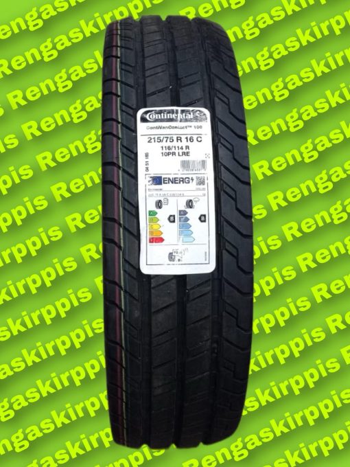 215/75R16C ContinentalVanContact 100  116/114R / kesä