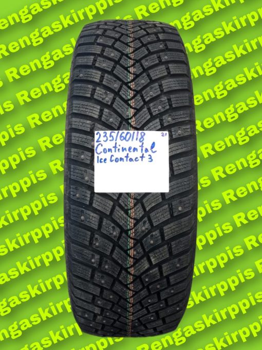 235/60R18 Continental IceContact3  107T XL/nasta