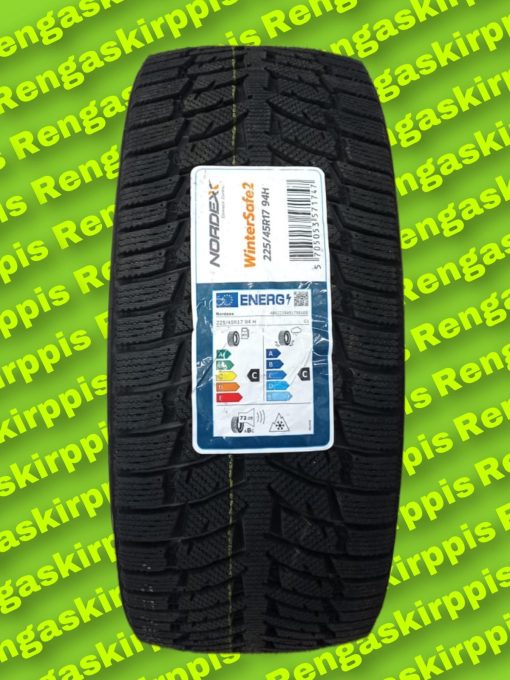 225/45R17 Nordexx WinterSafe 2  94H XL C,C  72dB / kitka