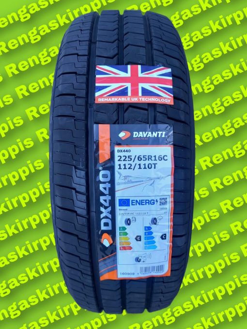 225/65R16C Davanti Dx440 112/110T C,C 72dB/kesä