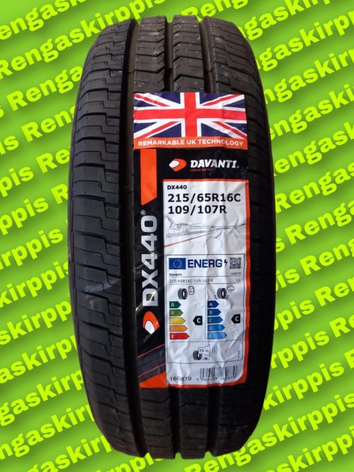 215/65R16C Davanti Dx440 109/107R C,C  72dB / kesä