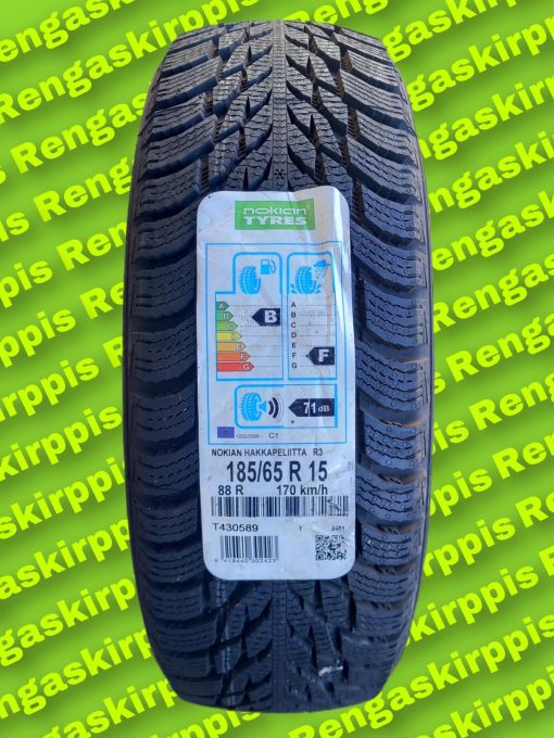 185/65R15 Nokian HKPL R3 88R XL B,F 71dB / kitka