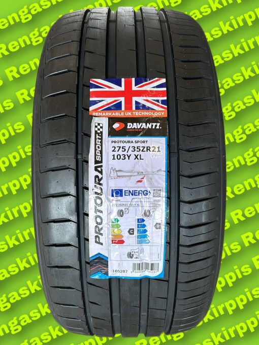 275/35R21 Davanti Protoura Sport 103Y XL C,B 71dB/kesä