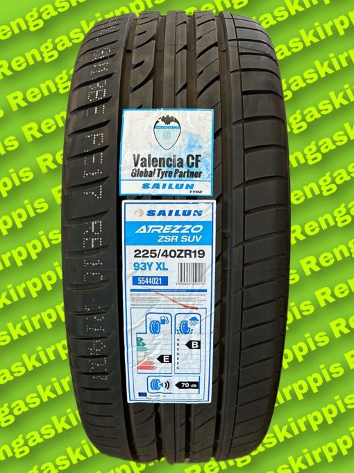 225/40R19 Sailun Atrezzo Zsr SUV 93Y XL E,B 70dB/kesä
