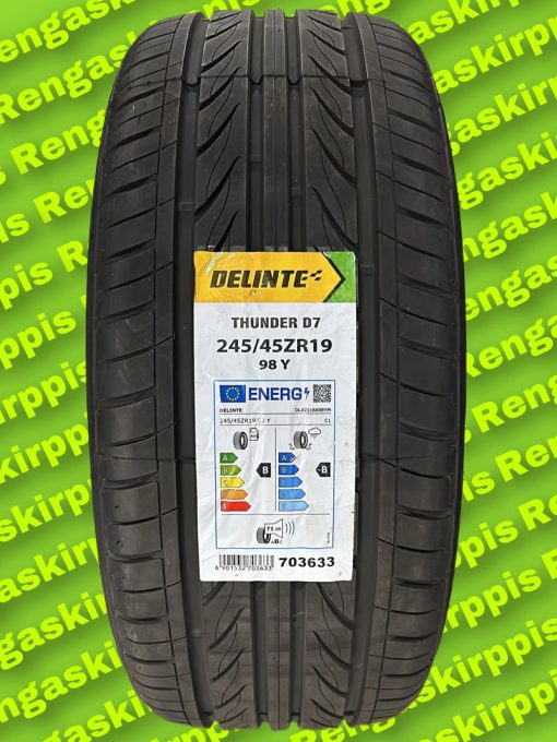 245/45R19 Delinte D7  98Y B,B 71dB/kesä