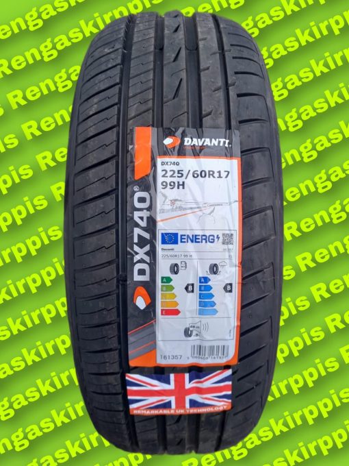 225/60R17 Davanti DX740 99H B,B 69dB/kesä