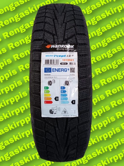 155/65R14 Hankook I'Cept Iz2 W616 75T D,E 71dB/kitka