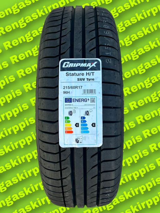 215/60R17 Gripmax Stature 96H C,C 71dB / kesä