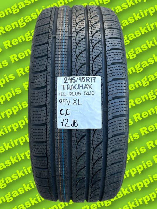 245/45R17 Tracmax IcePlus S210 99V XL C,C 72dB /kitka