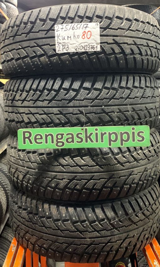 275/65R17 Kumho nasta 9mm / 2P3