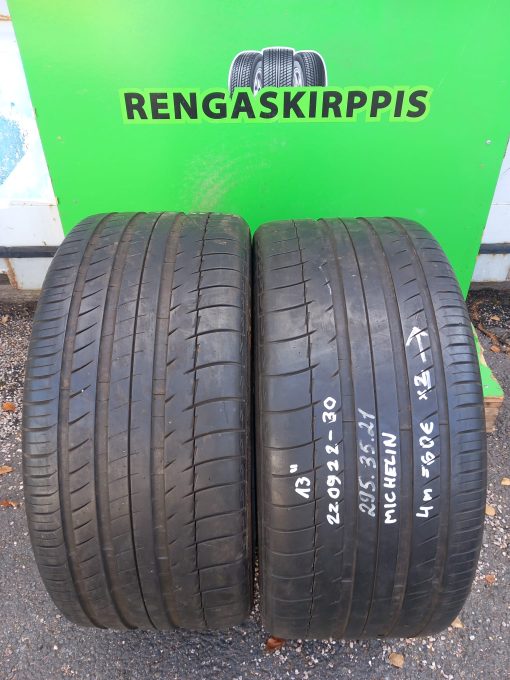 295/35R21 Michelin kesä 4mm / K4