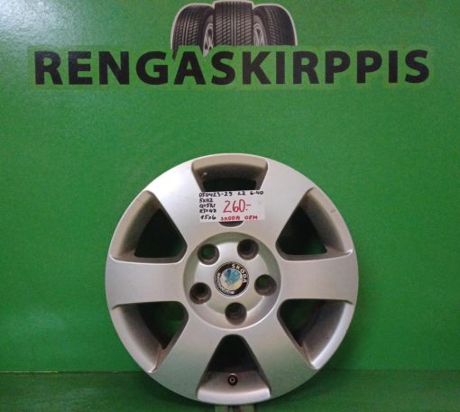 15" 5x112 ET45 K57,1 L6 Skoda Oem