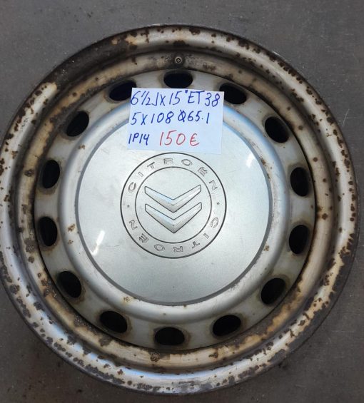 15" 5x108 ET38 K65,1 L6,5J